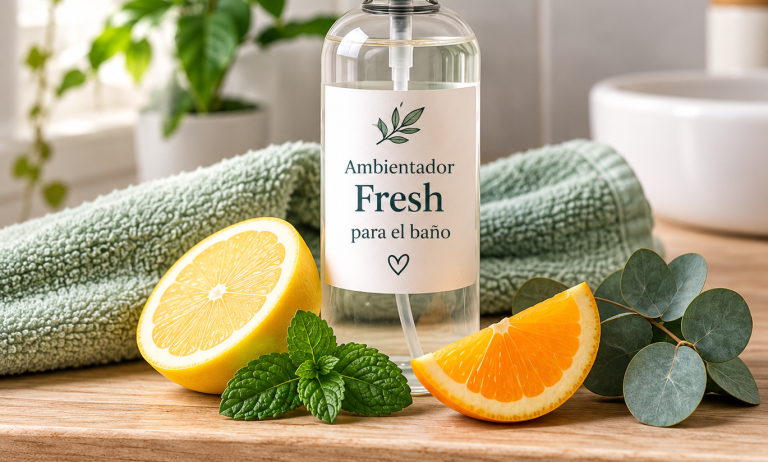 Ambientador fresco para el baño
